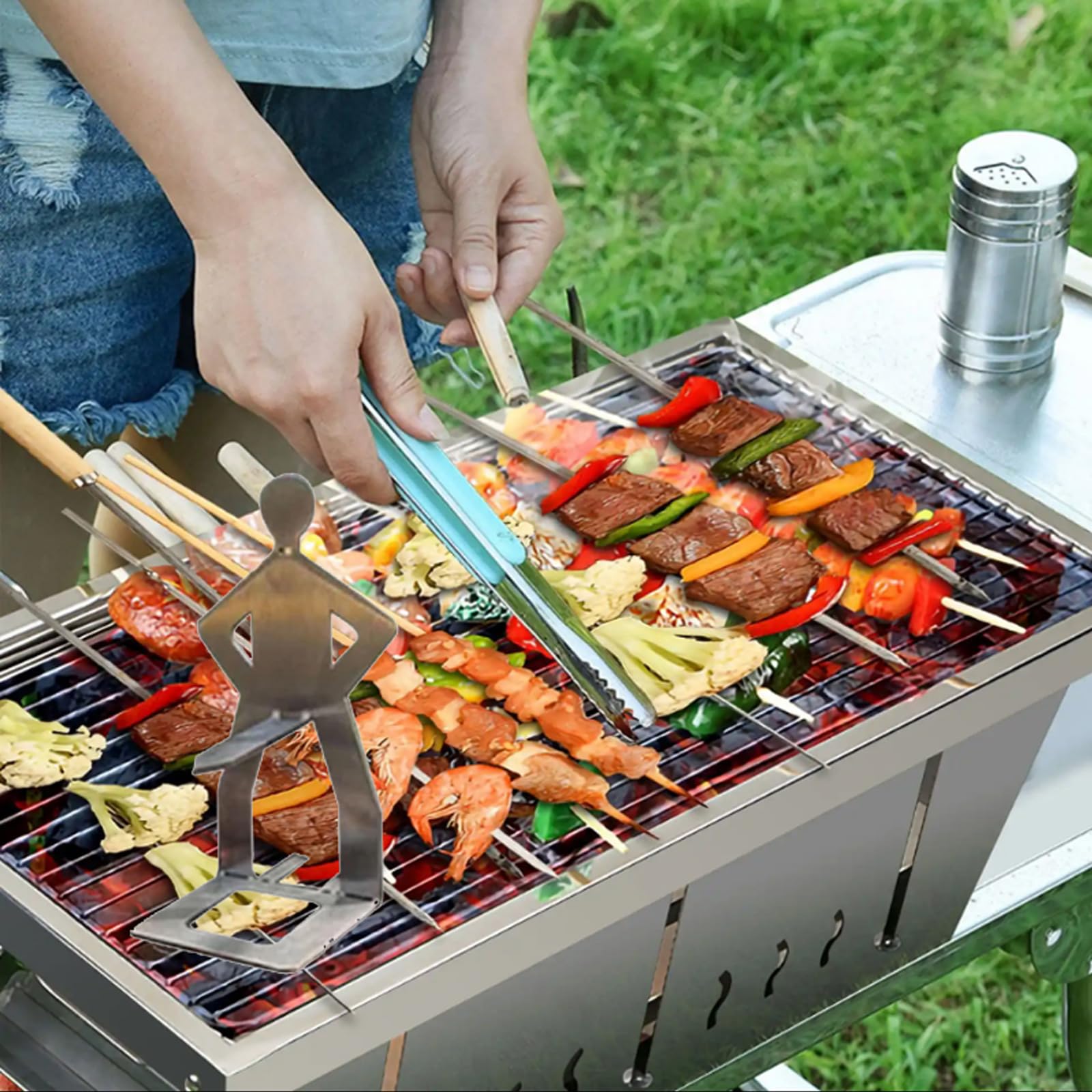 2025 New Funny Stainless Steel Sausage Holder