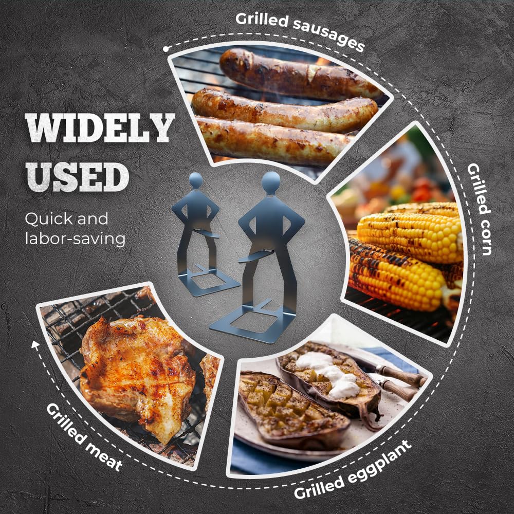 2025 New Funny Stainless Steel Sausage Holder