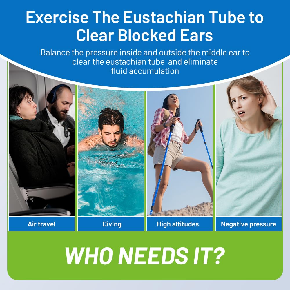 Eustachian Tube Unclogger Tinnitus Relief For Ringing Ears