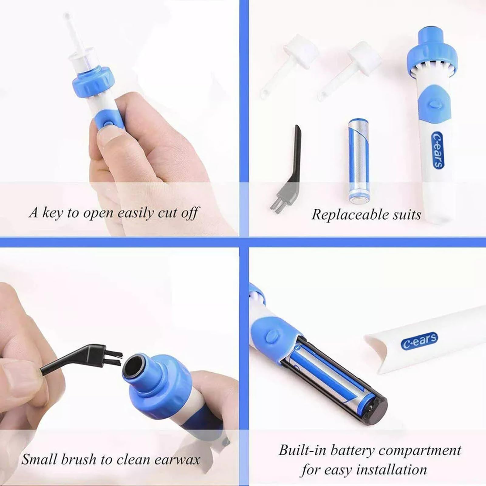 Electric Vacuum Ear Cleaner Suction