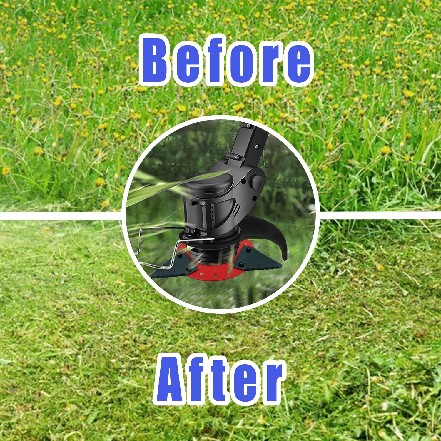 Steel Weed Trimmer Head Brush Cutter Blade