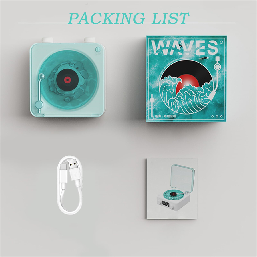 “ The best gift ”The Waves Vinyl Player 