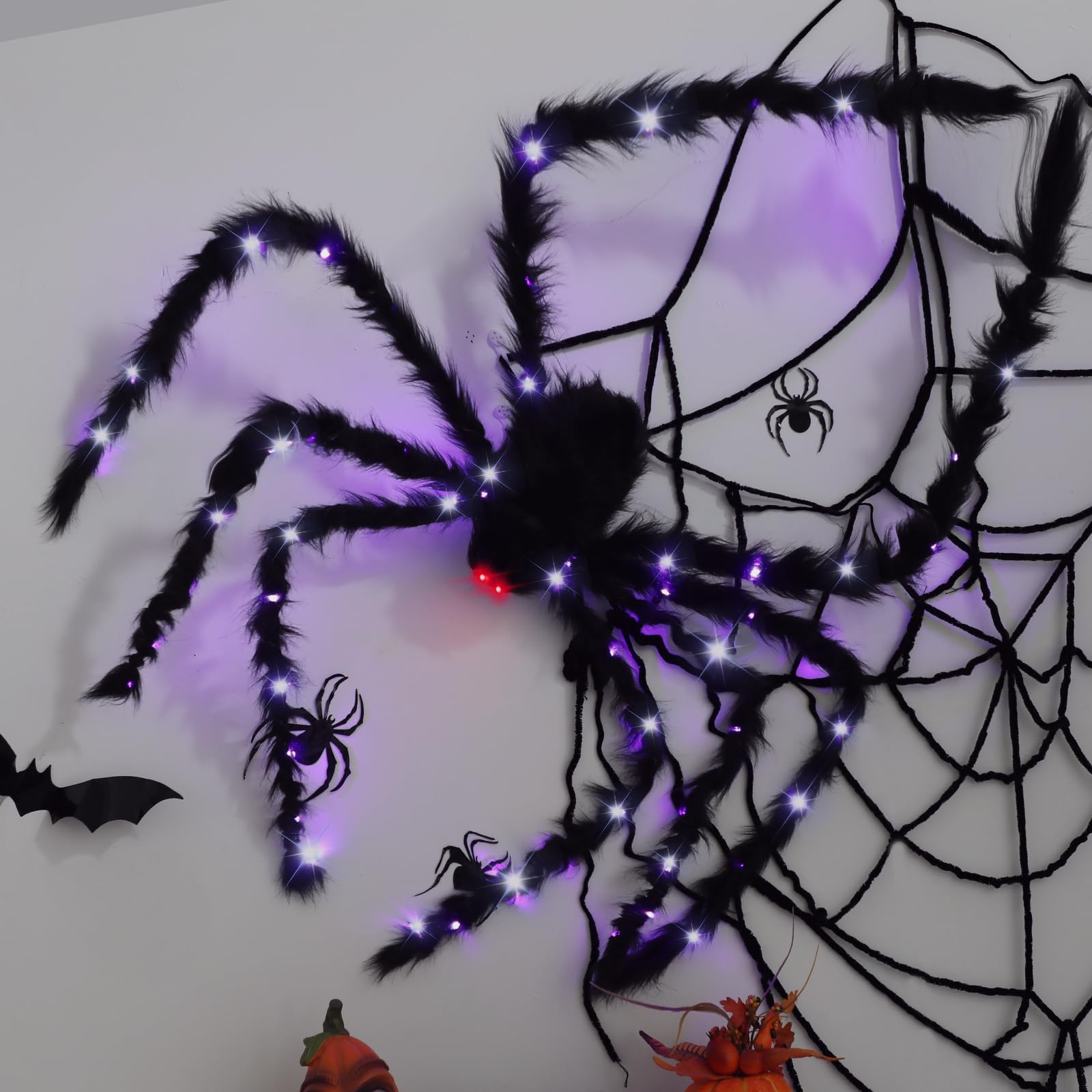 Halloween Decorations 4.9 FT Giant Spider