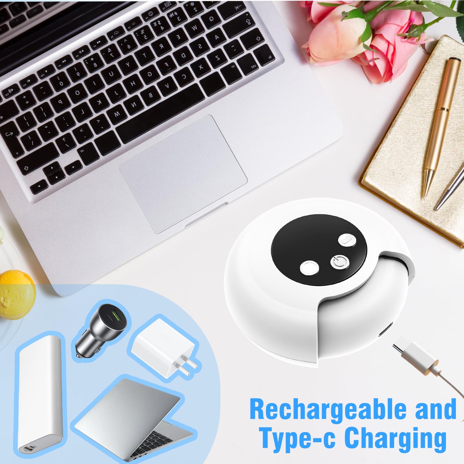 Electric Nail Clippers With Widened Blades Designed For Thick And Hard Nails