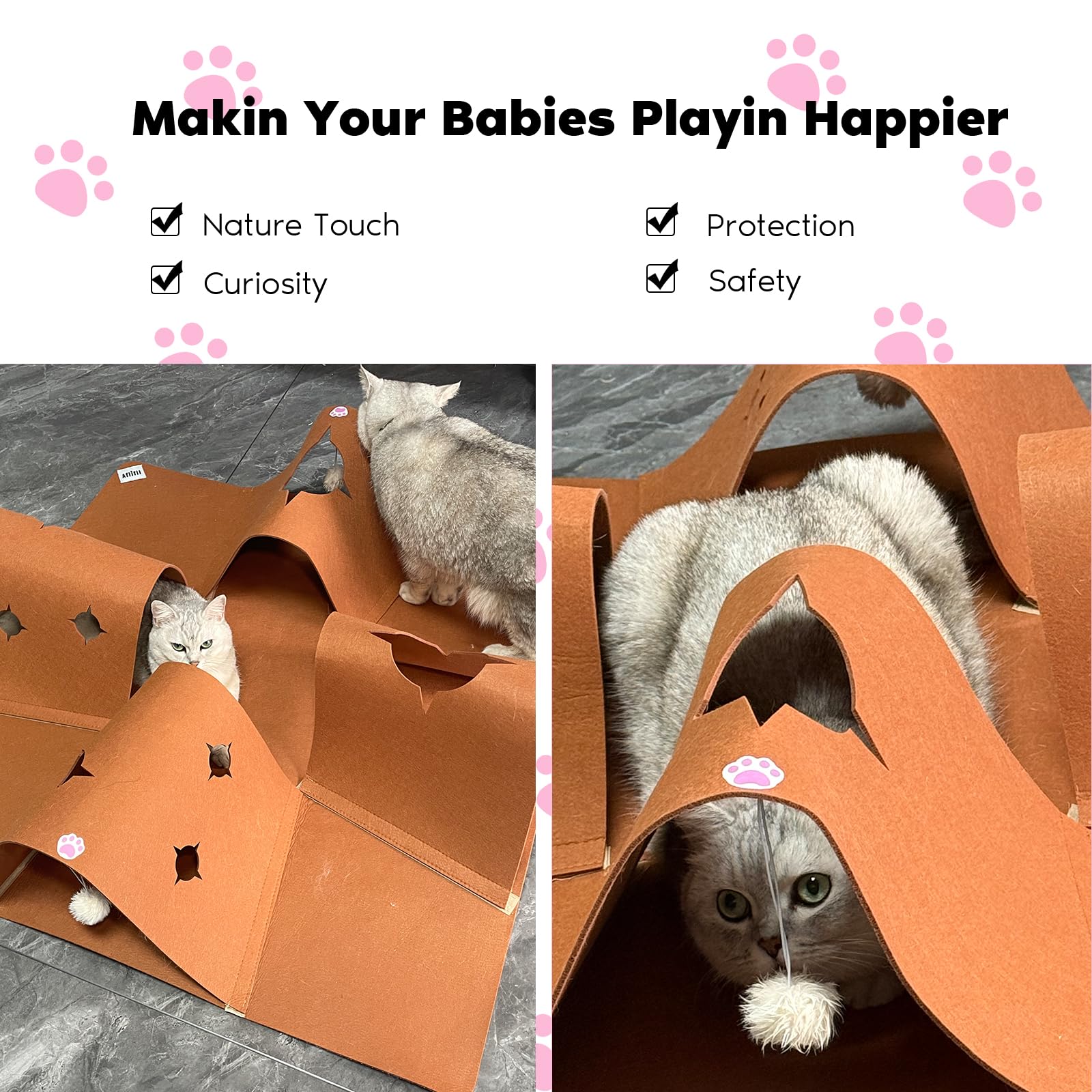 Fun Interactive Pet Activity Play Rug