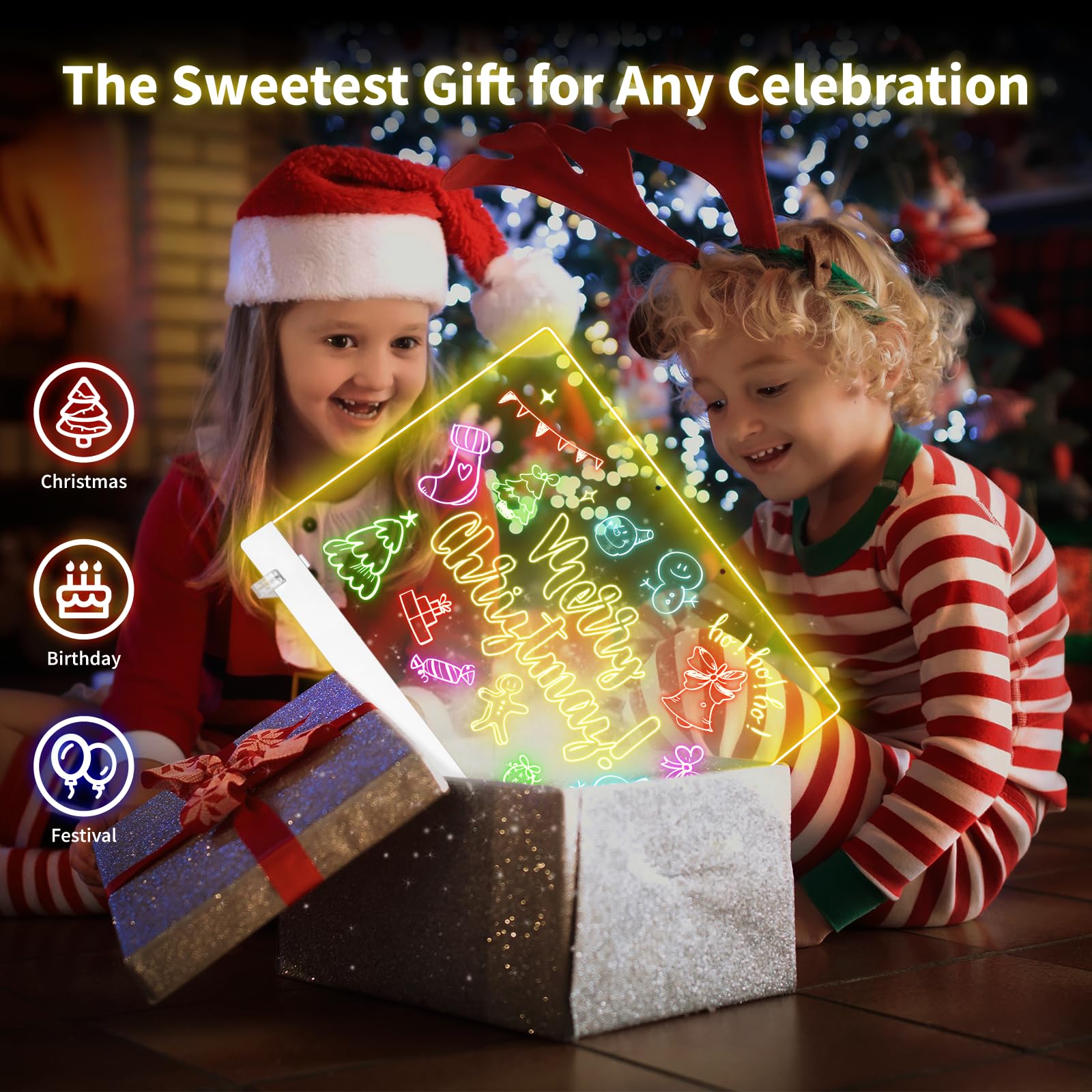 LED Note Board with Colors