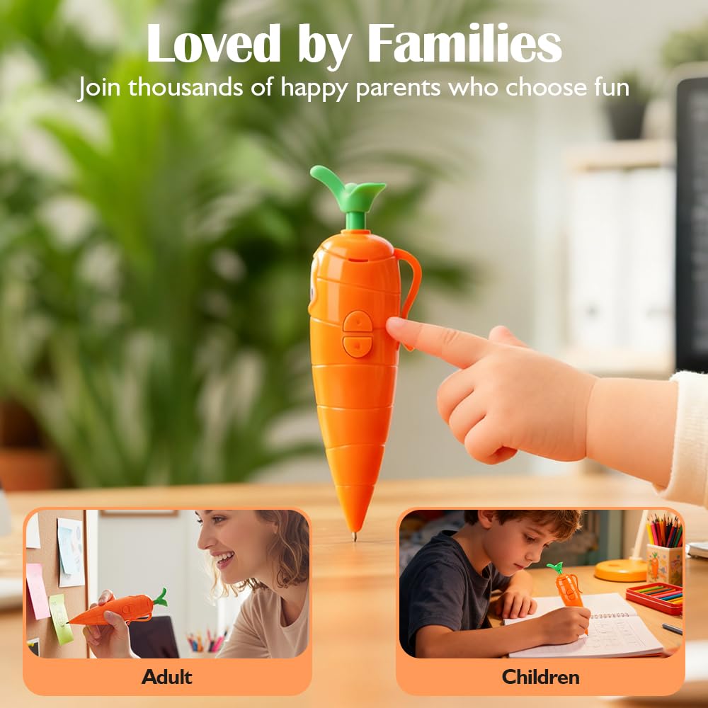 🐰🥕 Zootopia-Inspired Carrot Voice Recorder – Kids’ Fun & Educational Toy 🎙️