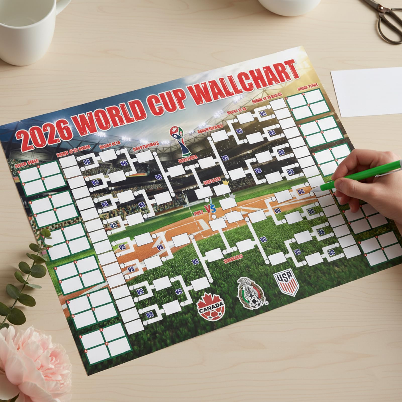 World Cup 2026 Schedule Poster