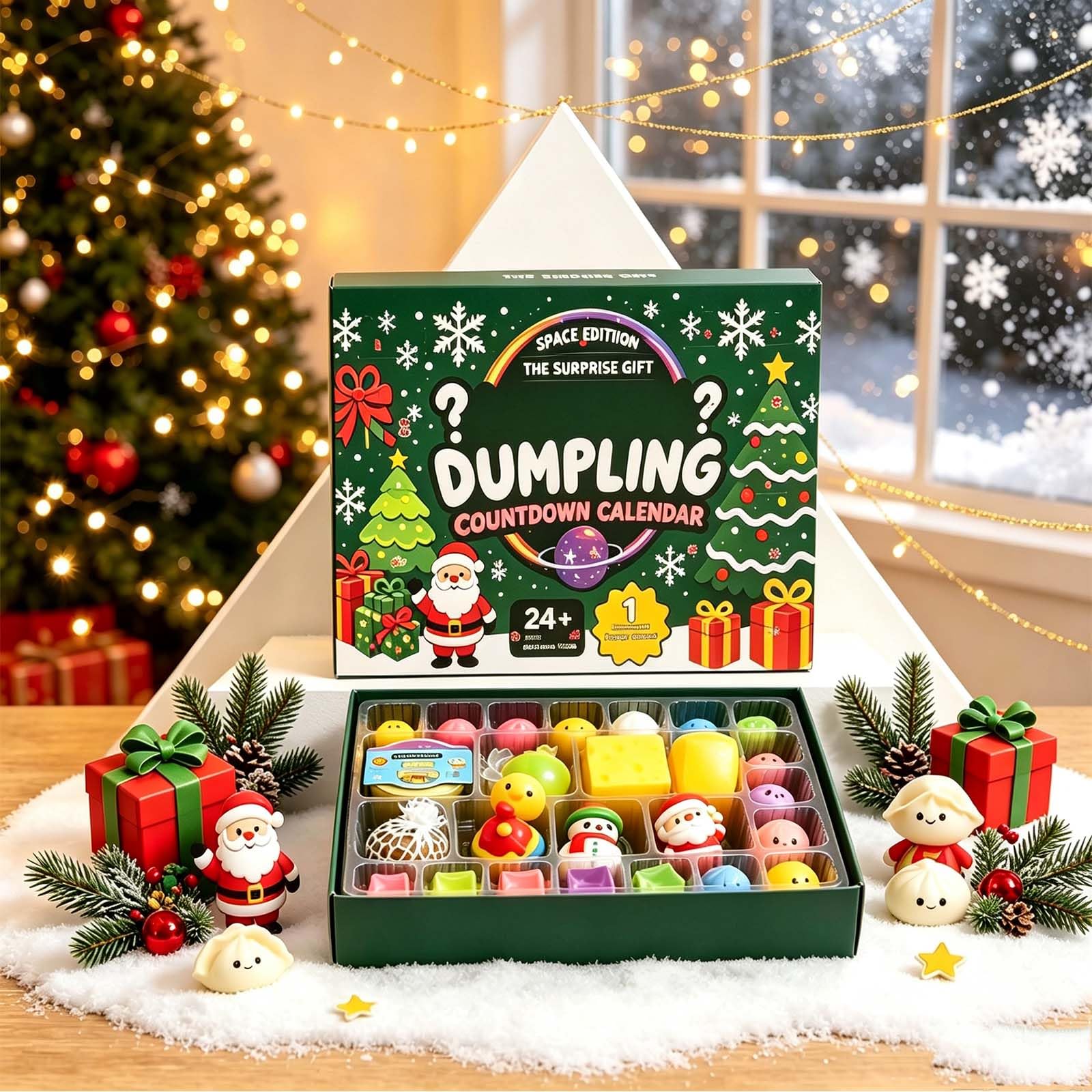 🎄24-Day Christmas Squishy Advent Calendar