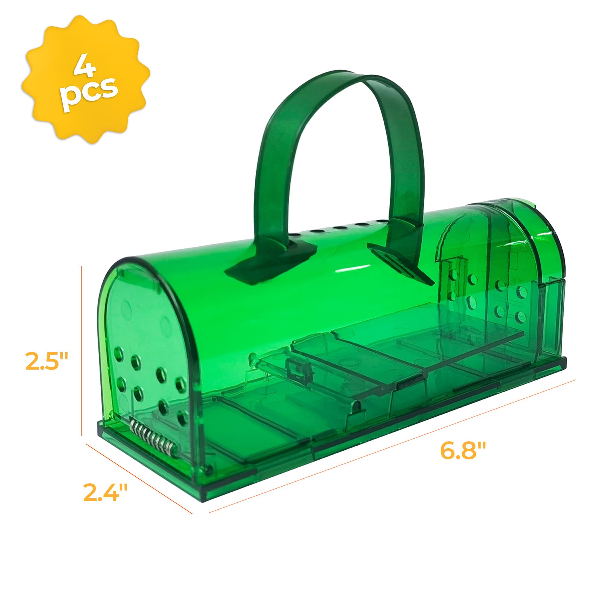 Reusable humane mouse trap