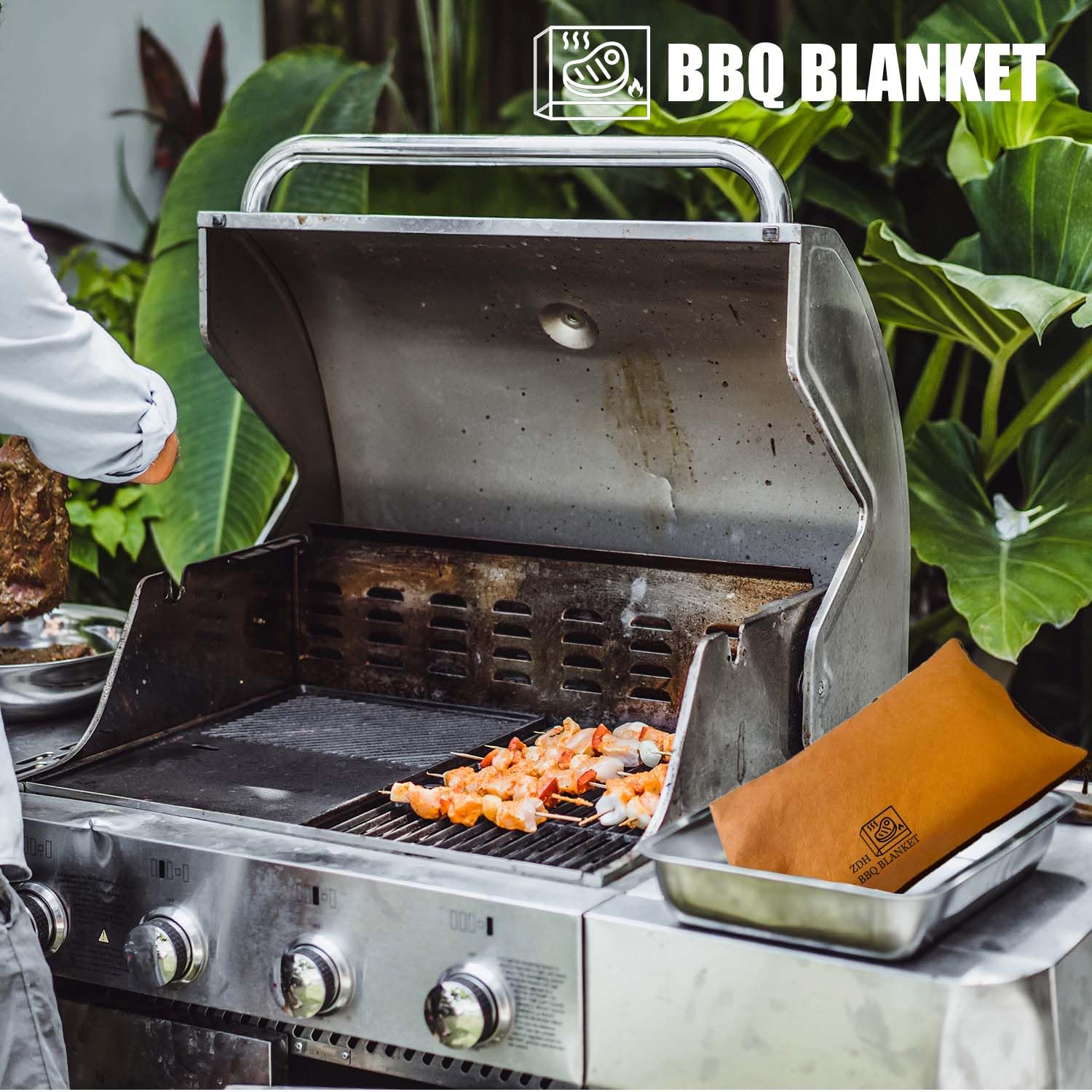 Reusable Meat Insulated Resting Bag with Zipper，Keep Warm Tender and Juicy