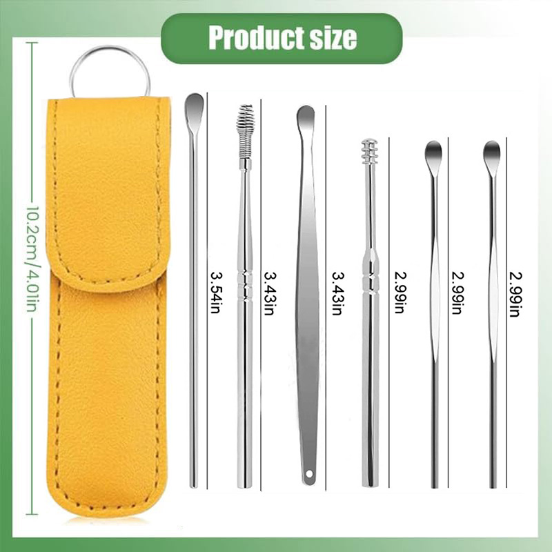 🔥 49% OFF🔥Innovative Spring EarWax Cleaner Tool Set