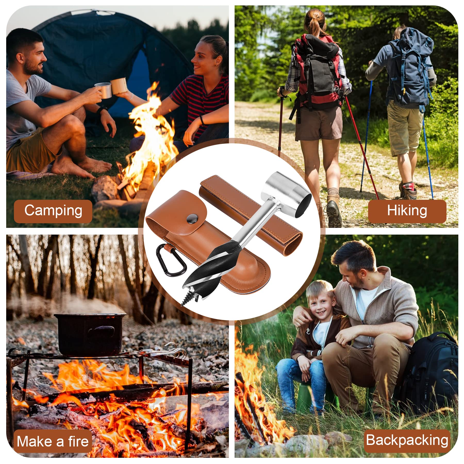 🔥Bushcraft Settlers Tool Survival Hand Auger Wrench