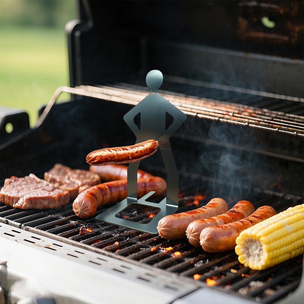 2025 New Funny Stainless Steel Sausage Holder