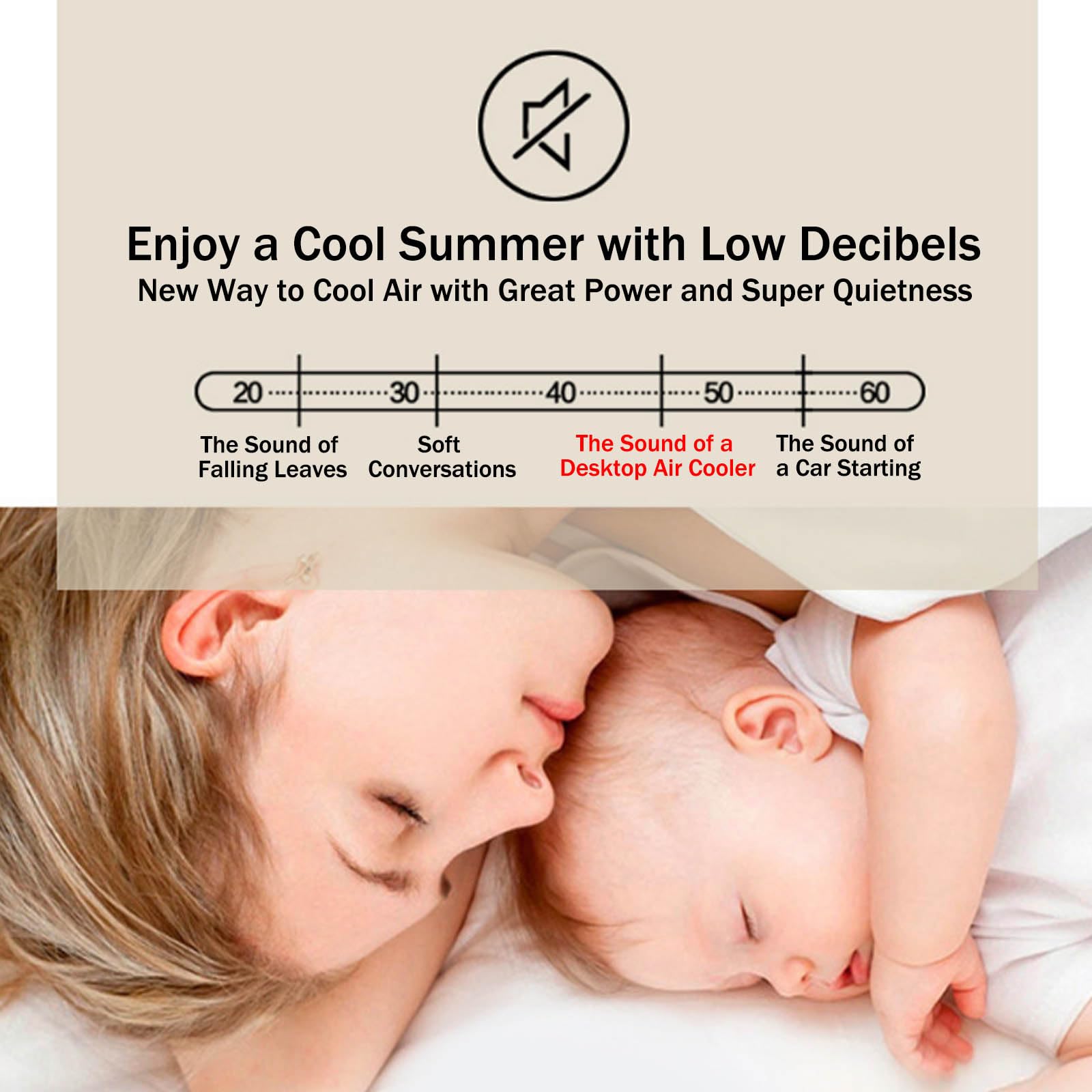 2025 Air Cooler with LED Nightlight