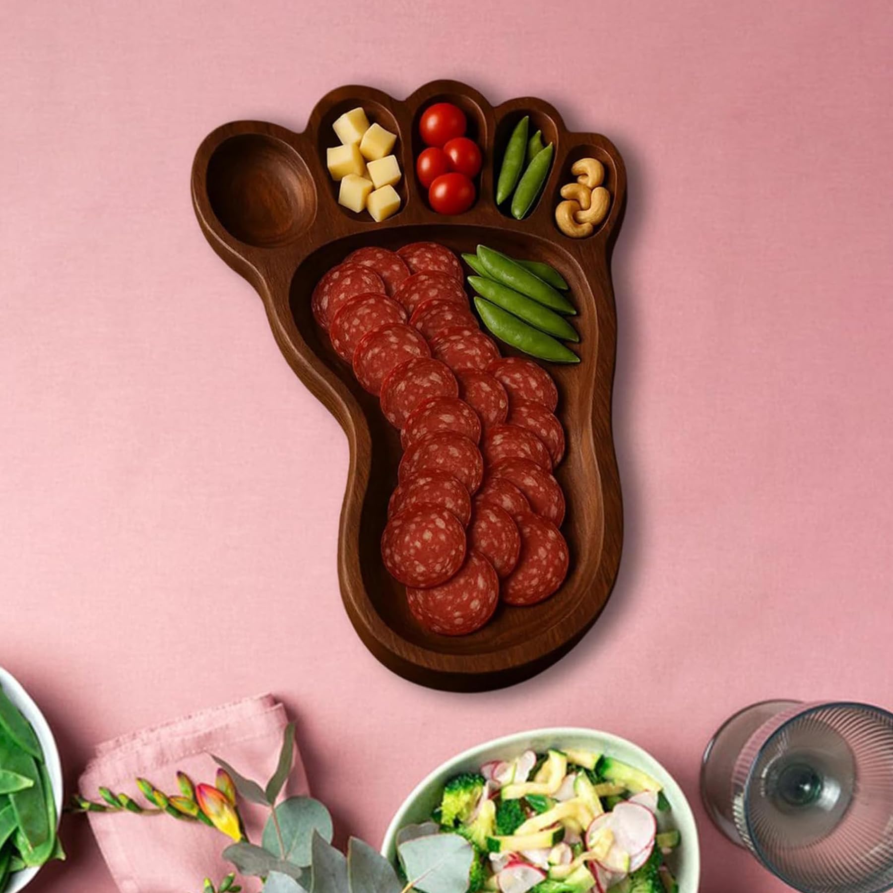 Creative Wooden Charcuterie Board