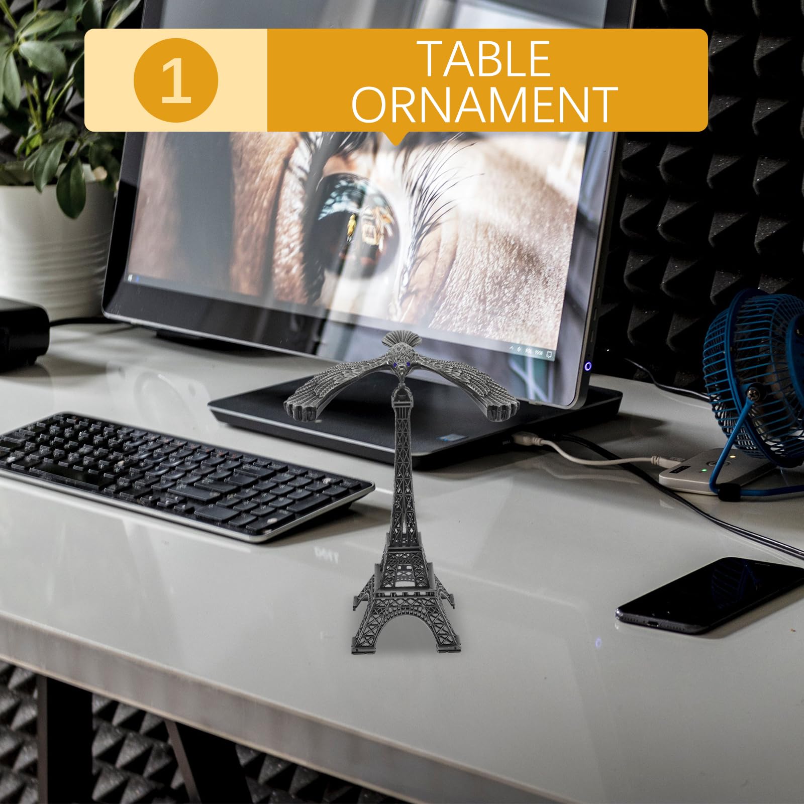 🔥49% OFF - Metal Eiffel Tower Balance Eagle