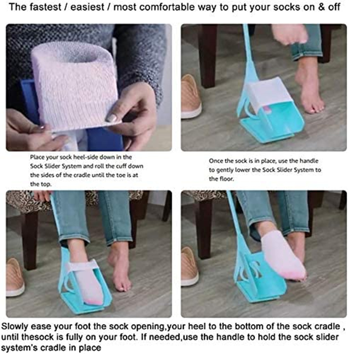 👍👍Easy on, Easy off Sock Aid Kit