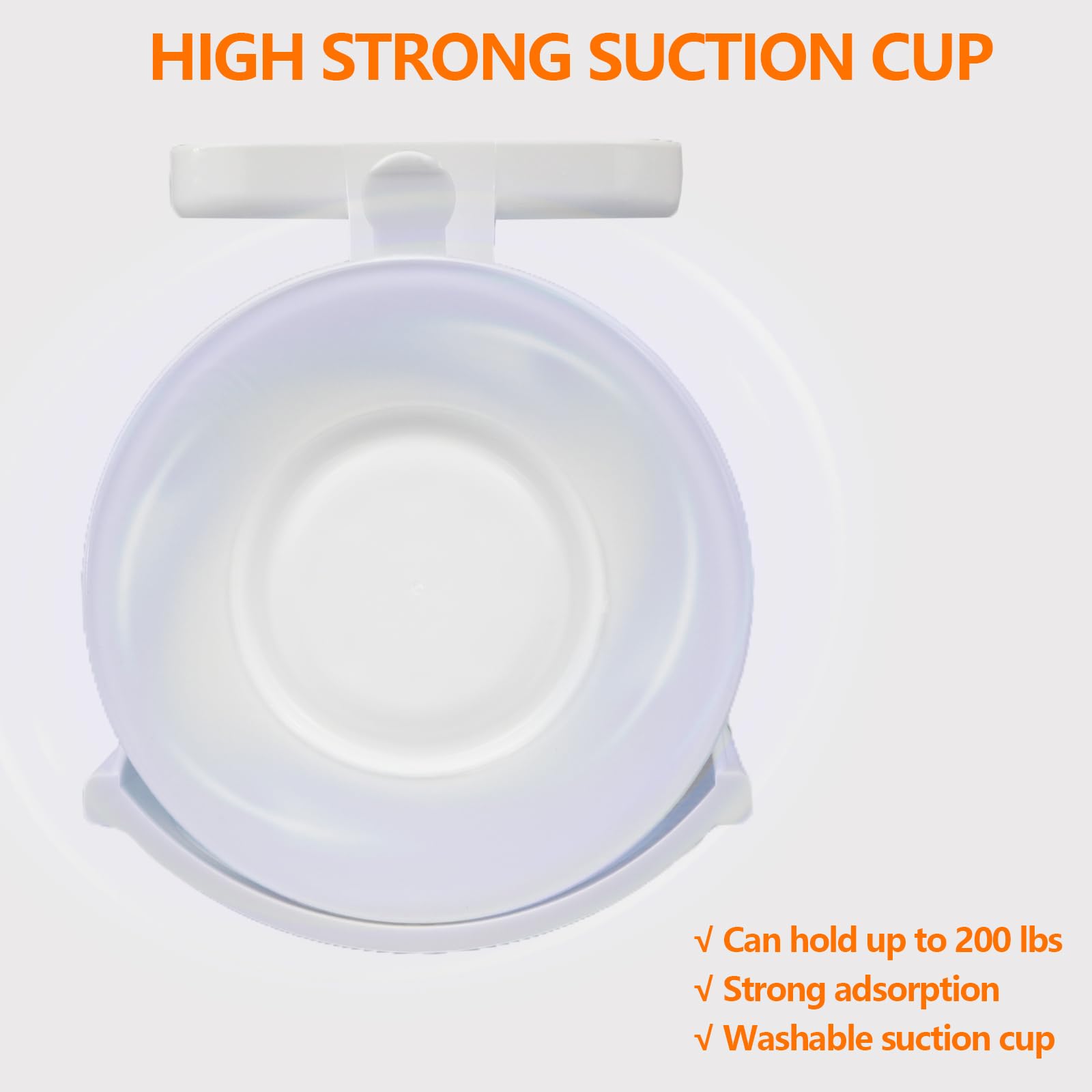 Shower Foot Rest Suction Cup Rack