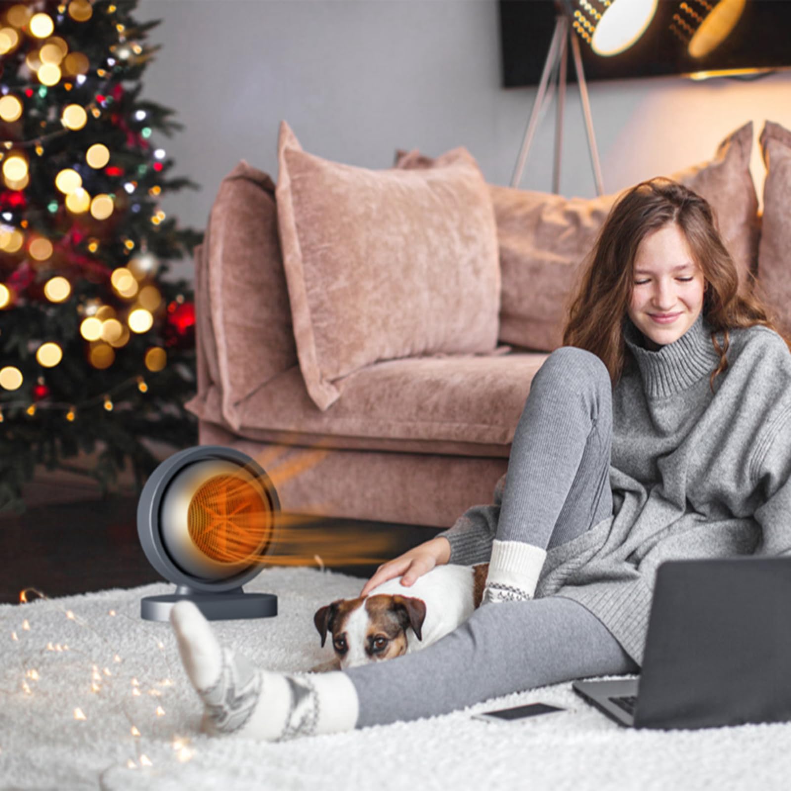 Energy-saving Space Heater with Low Noise & Fast Heating