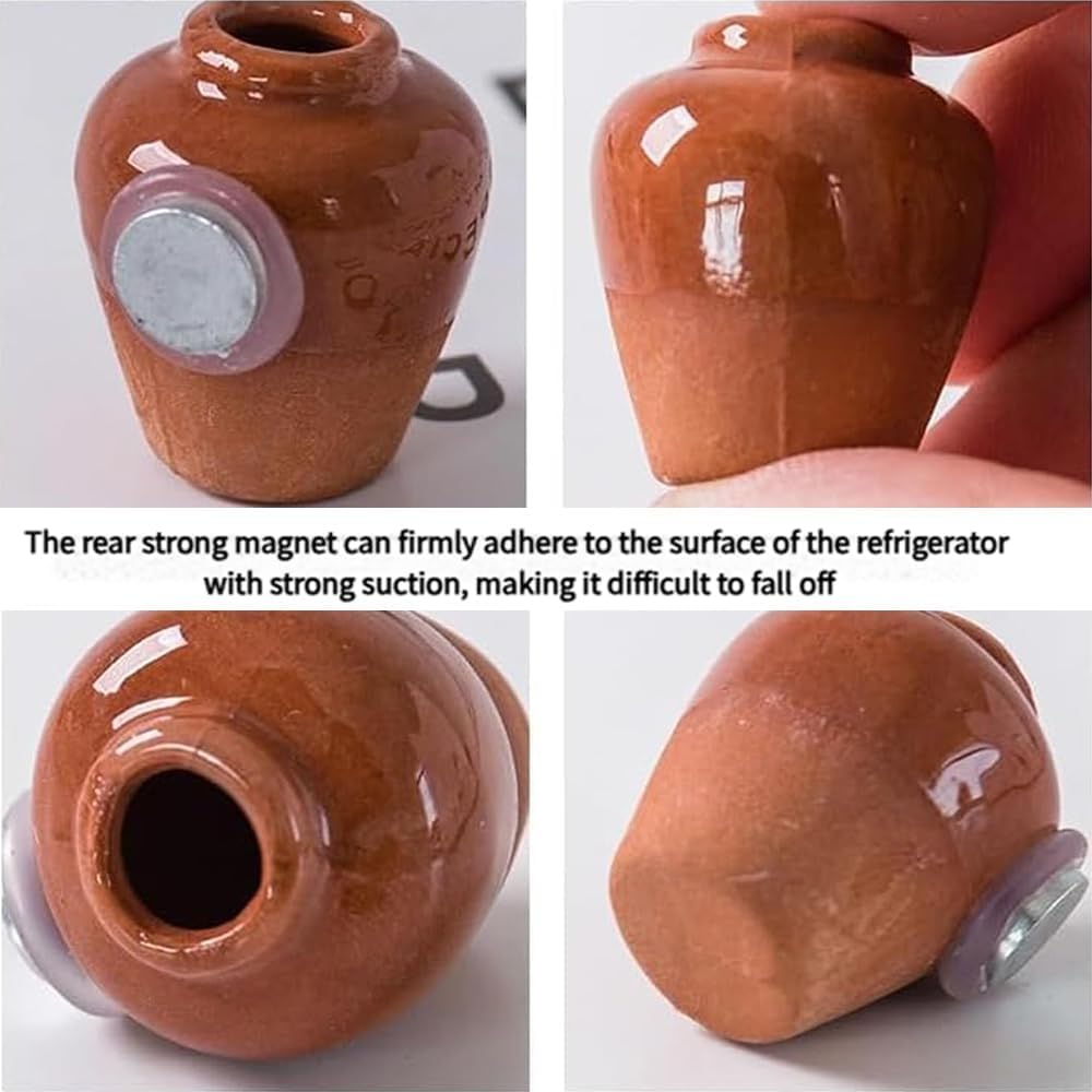Mini Ceramic Magnetic Vase