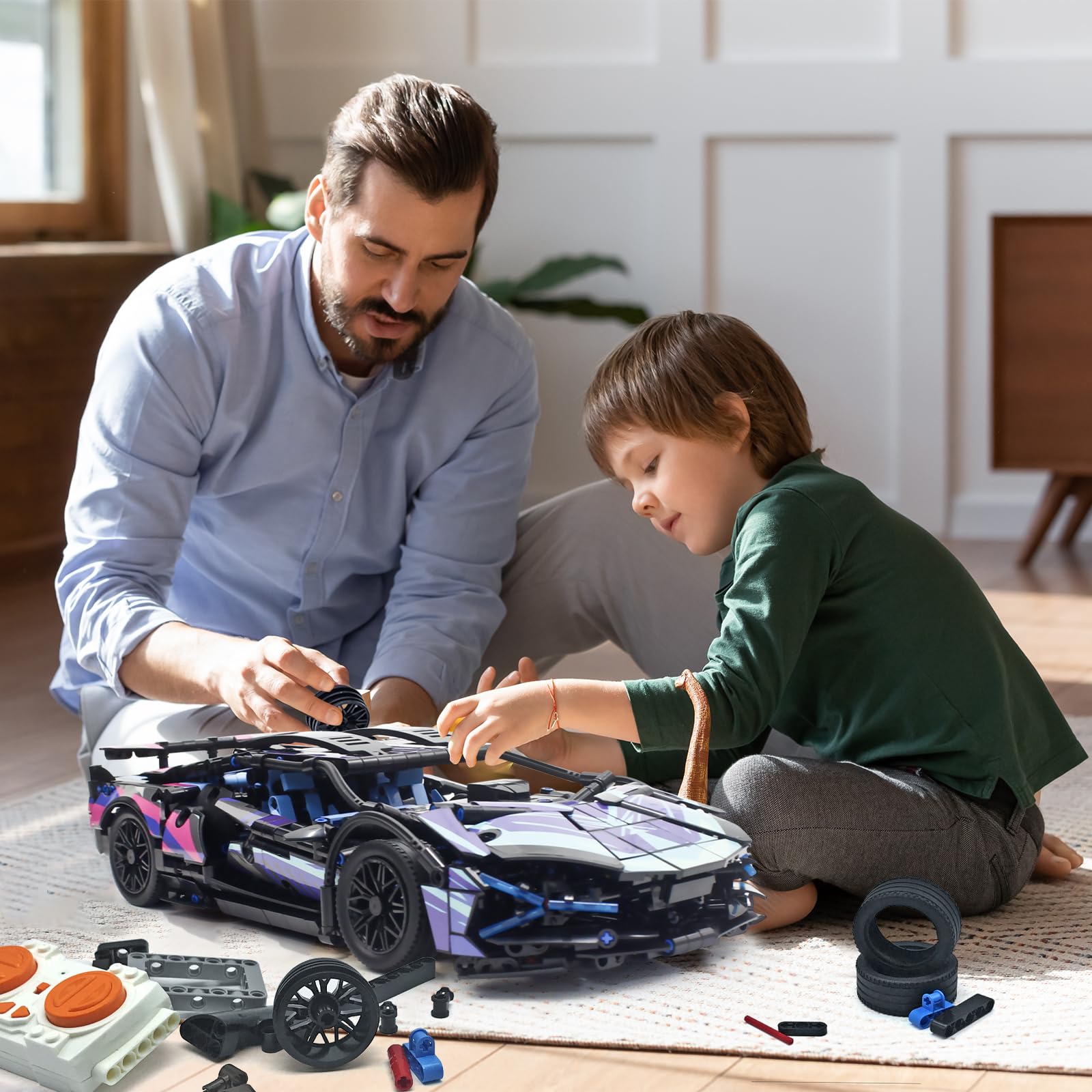 1:14 Remote Control Car Building Set