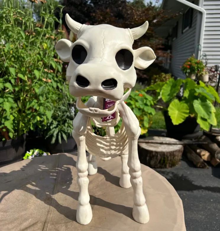 🐮Cow & Horse Skeleton Halloween Decorative Prop 