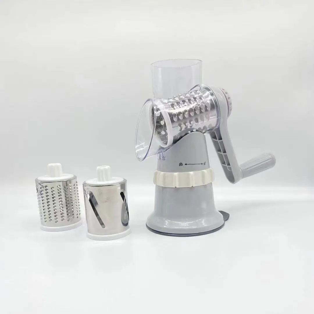 3 in 1 Rotary Cheese Grater Vegetable Slicer