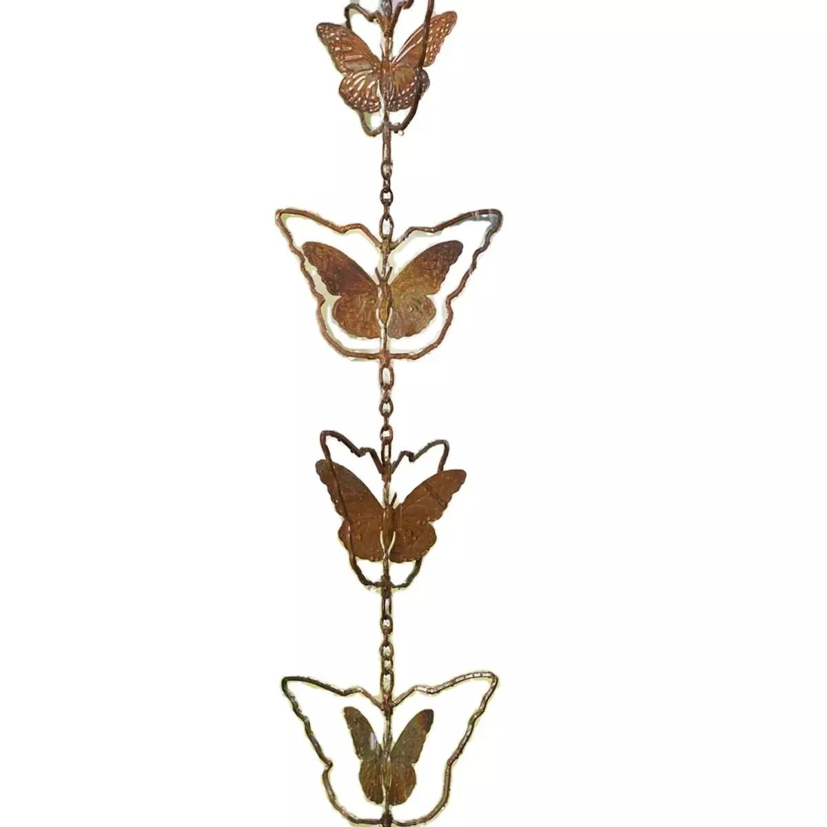 Decorative Rain Chains Replacement Downspout for Gutters