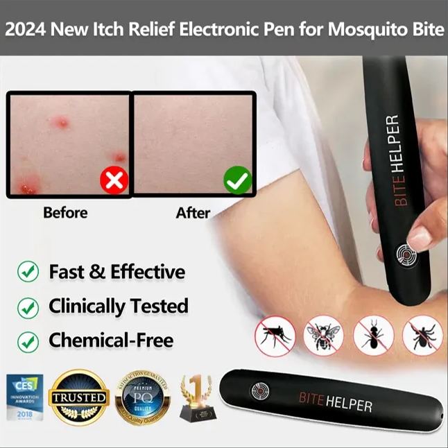 💥Big Discount Today-2024 New Itch Relief Electronic Pen for Mosquito Bite