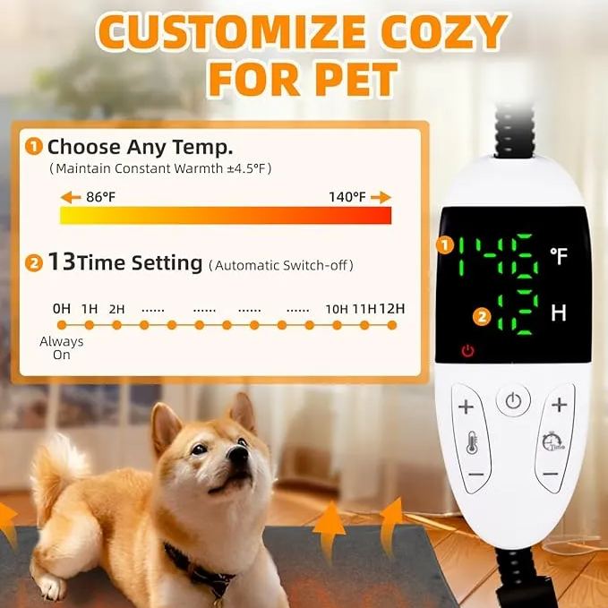13 Timer Setting Constant Temperature Heated Cat Bed