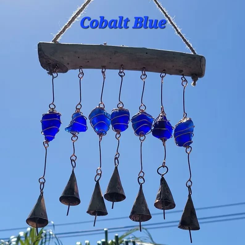 Multi-color Sea glass suncatcher