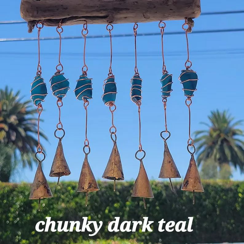 Multi-color Sea glass suncatcher