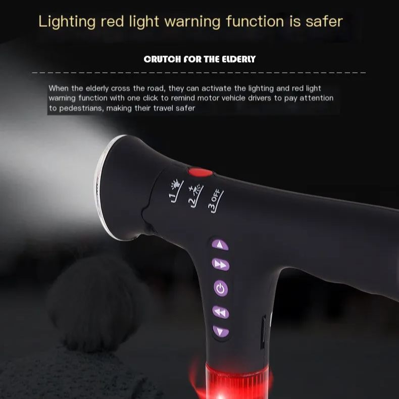 Smart Folding Walking Stick – Your Ultimate Multifunctional Companion for Safety and Convenience! 🦯✨