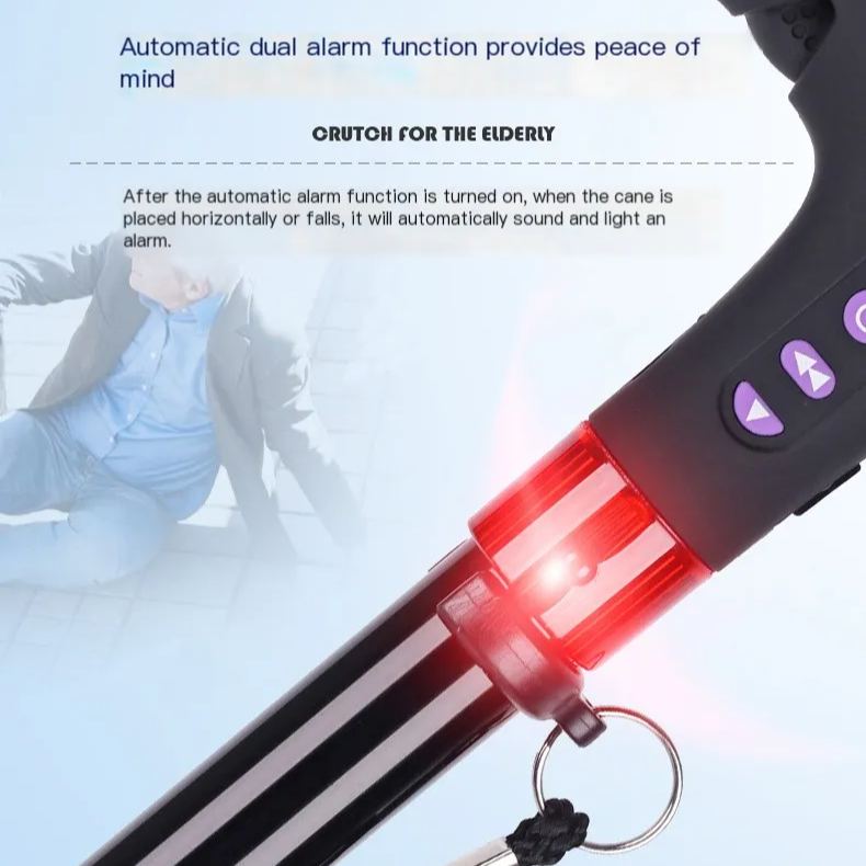 Smart Folding Walking Stick – Your Ultimate Multifunctional Companion for Safety and Convenience! 🦯✨