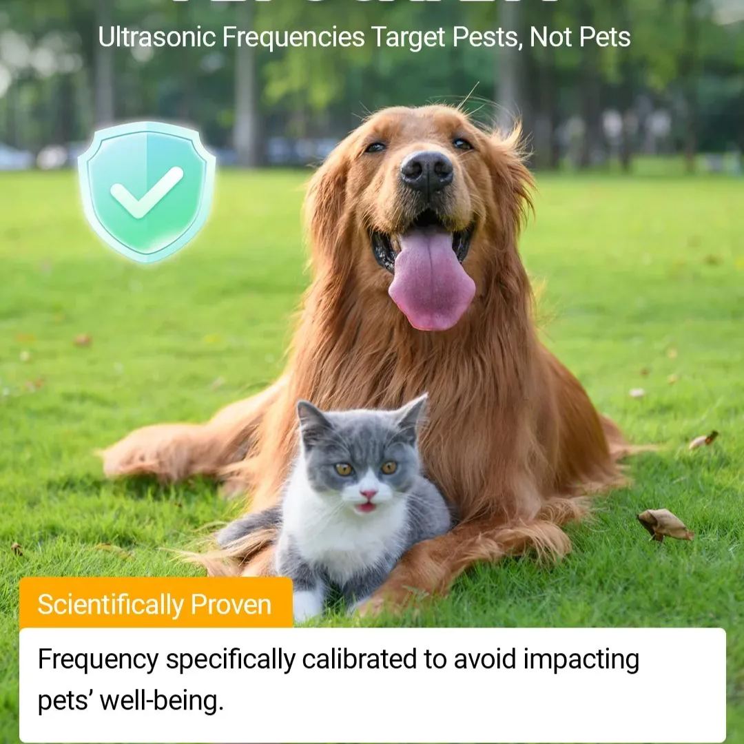 ☘️Solar Powered Waterproof Screw Mole Repellent