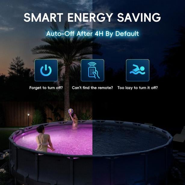 Poolside Solar light, Solar Light for Swimming Pool✨