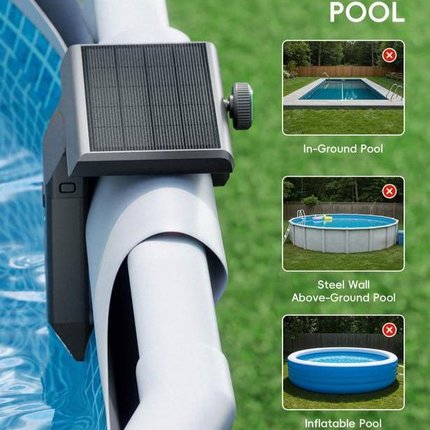 Poolside Solar light, Solar Light for Swimming Pool✨