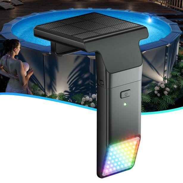 Poolside Solar light, Solar Light for Swimming Pool✨