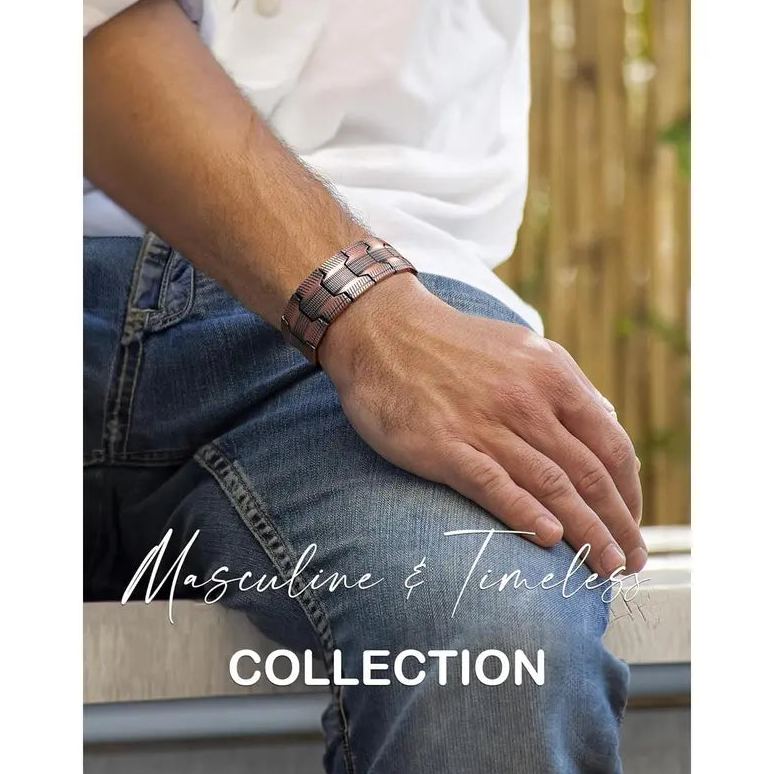 Copper magnetic bracelet——Relieve fatigue and promote blood circulation❤️