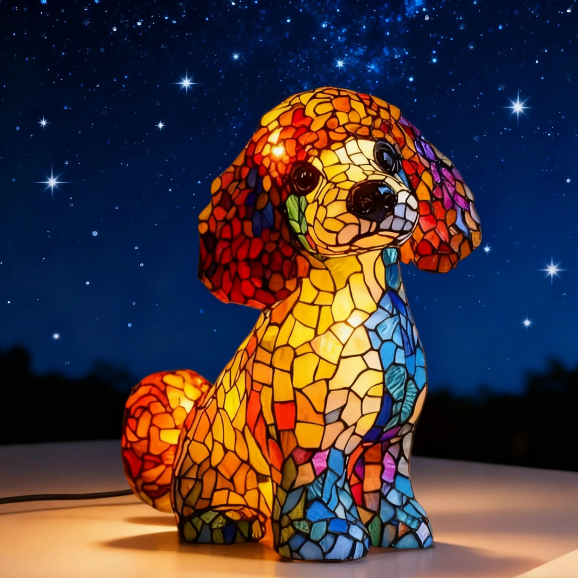 Mimi - Lamp in Stained-glass windows