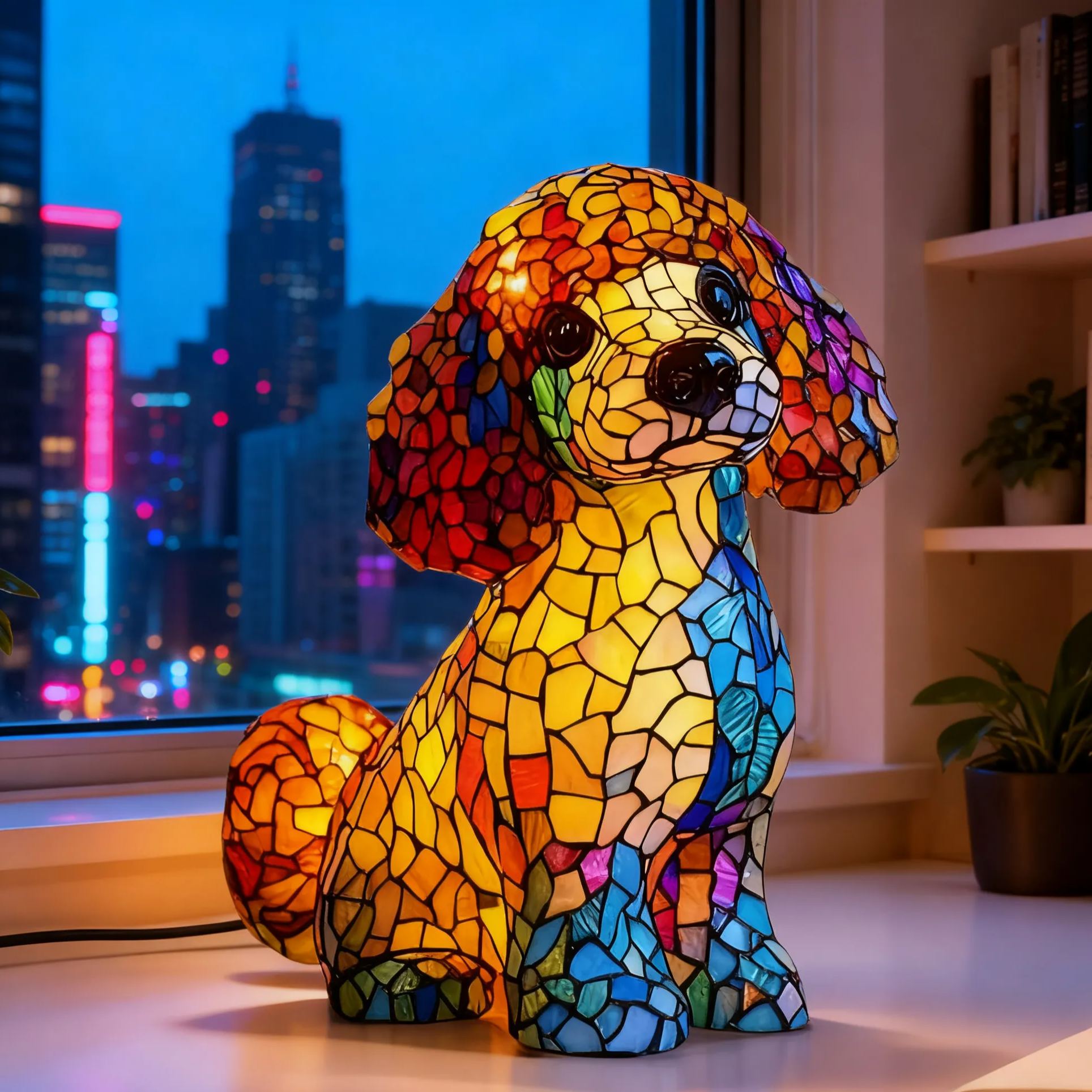 Mimi - Lamp in Stained-glass windows