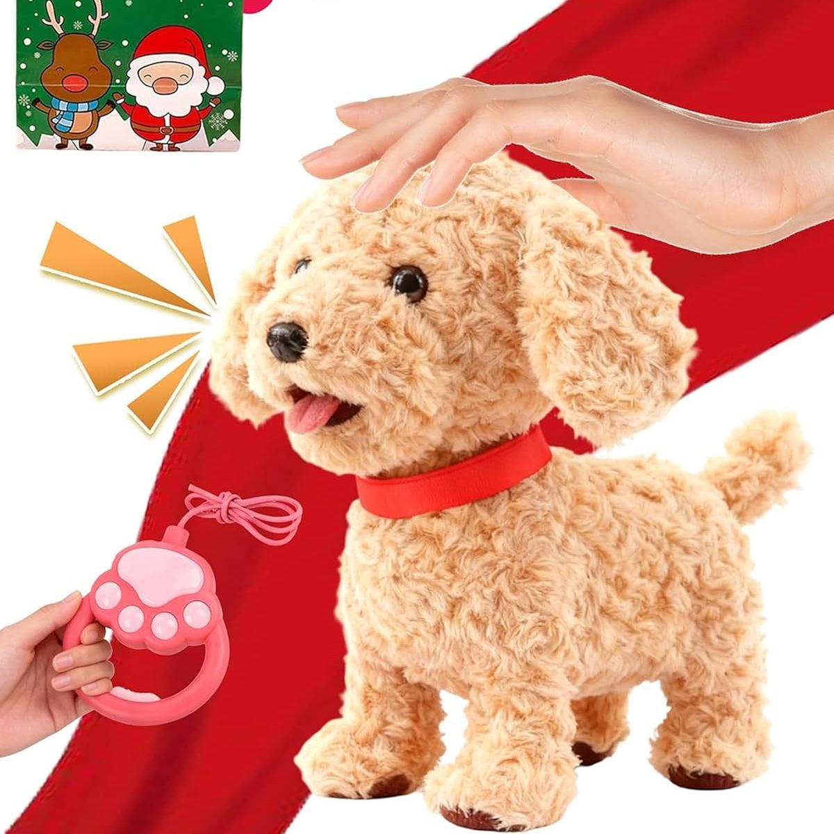 Interactive electronic pet dog with smart touch function