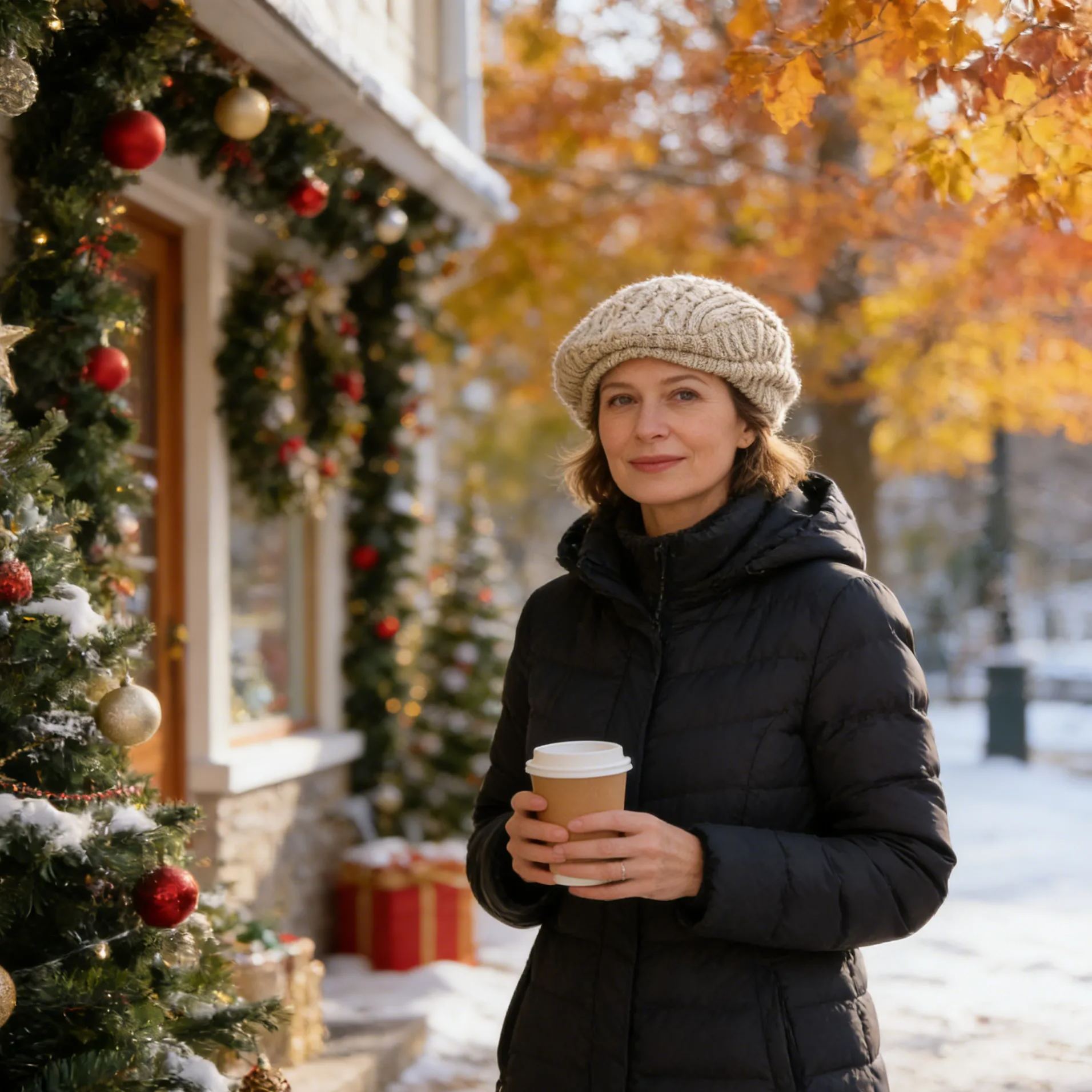 Knitted British Style Beret
