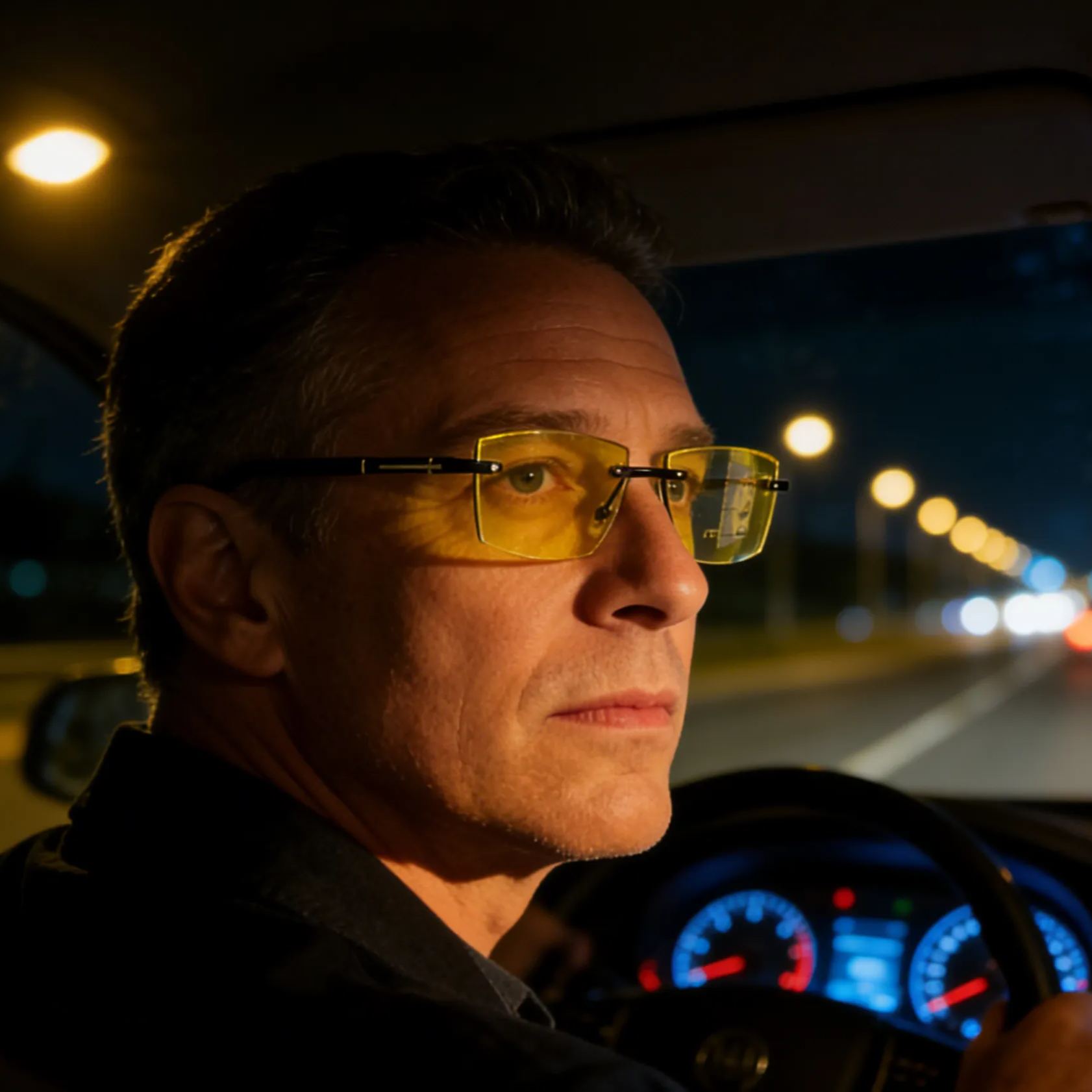 Multifocal Night Vision Reading Glasses