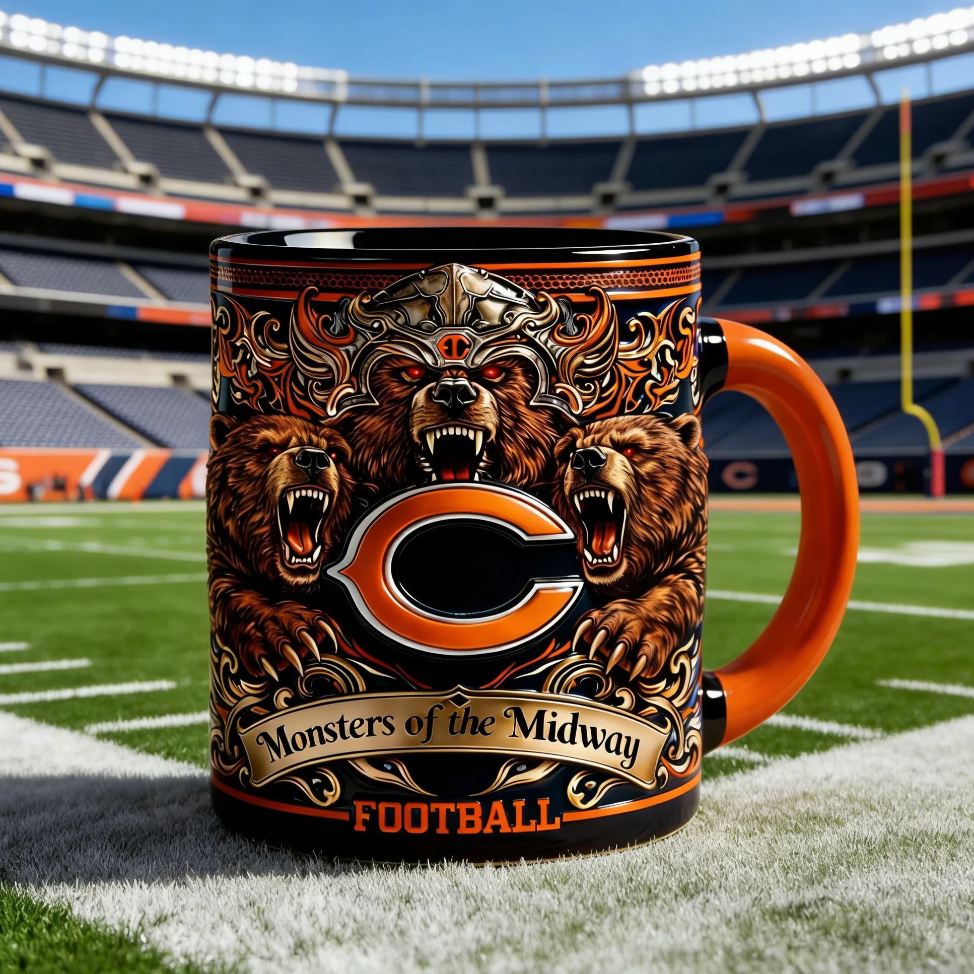 Chicago Bears “Monsters of the Midway” Mug