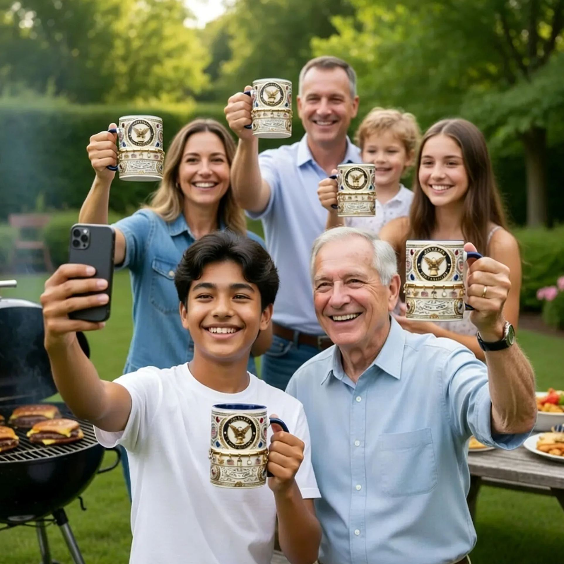 Celebrate250 Years of American Heritage---250th Anniversary Commemorative Mug