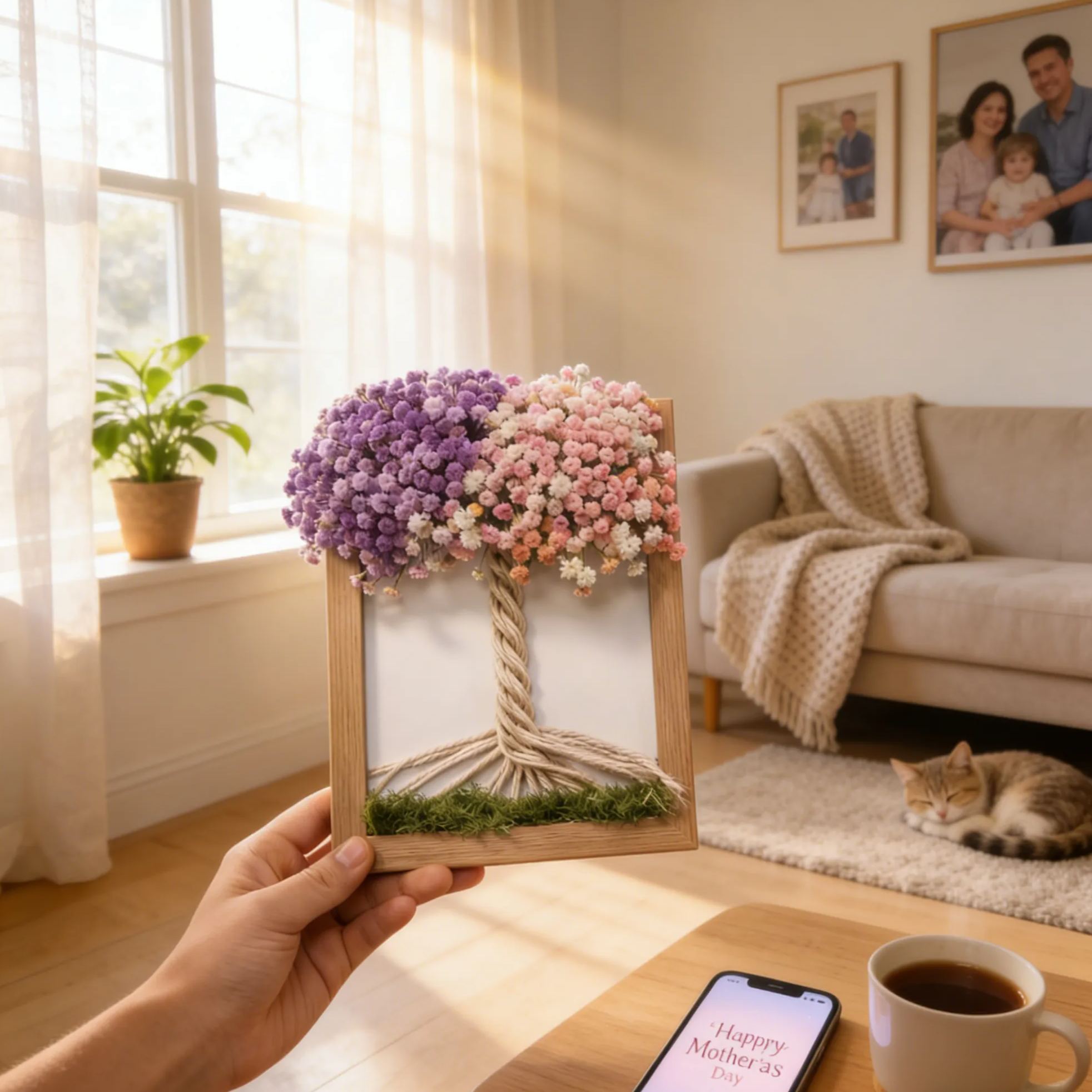 Mother’s Day Tree of Love Picture Frame – A Heartfelt Gift for Mom