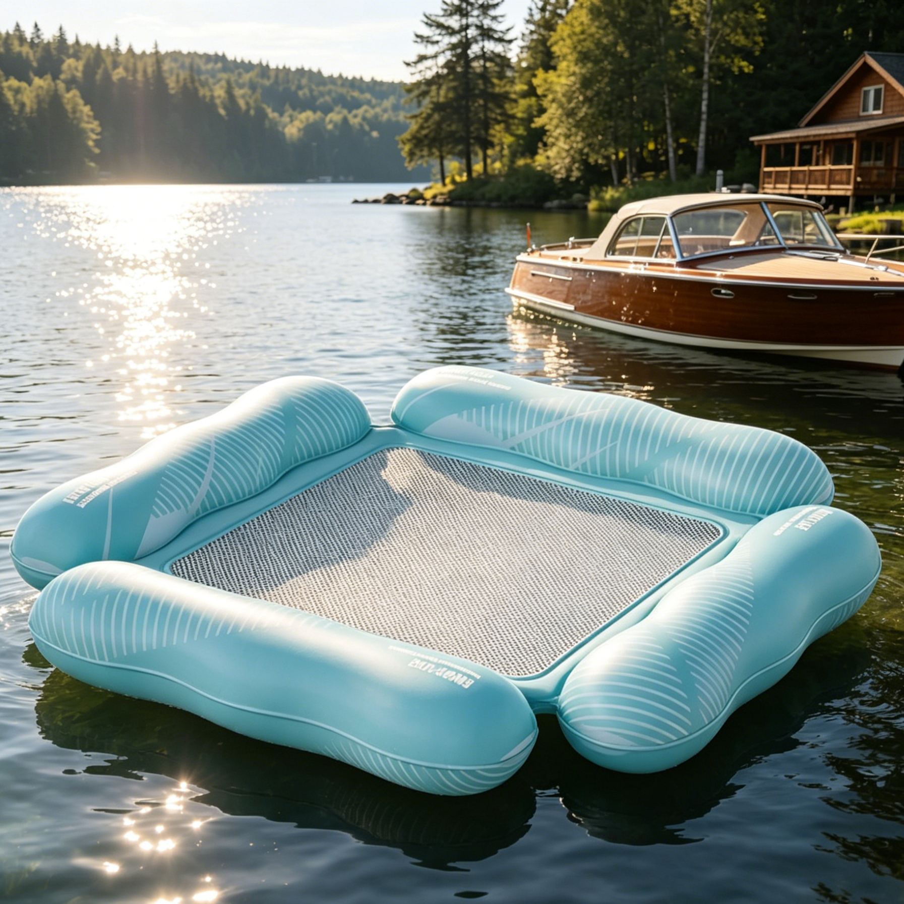 Luxury Mesh Float Lounge – Premium Pool Float for Ultimate Relaxation & Style