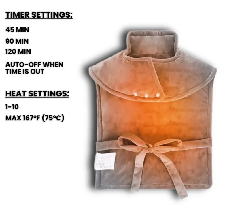 ThermaHug&trade; Heating Pad - A warm hug of pain relief